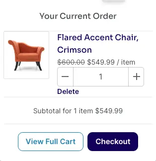 Mini Cart