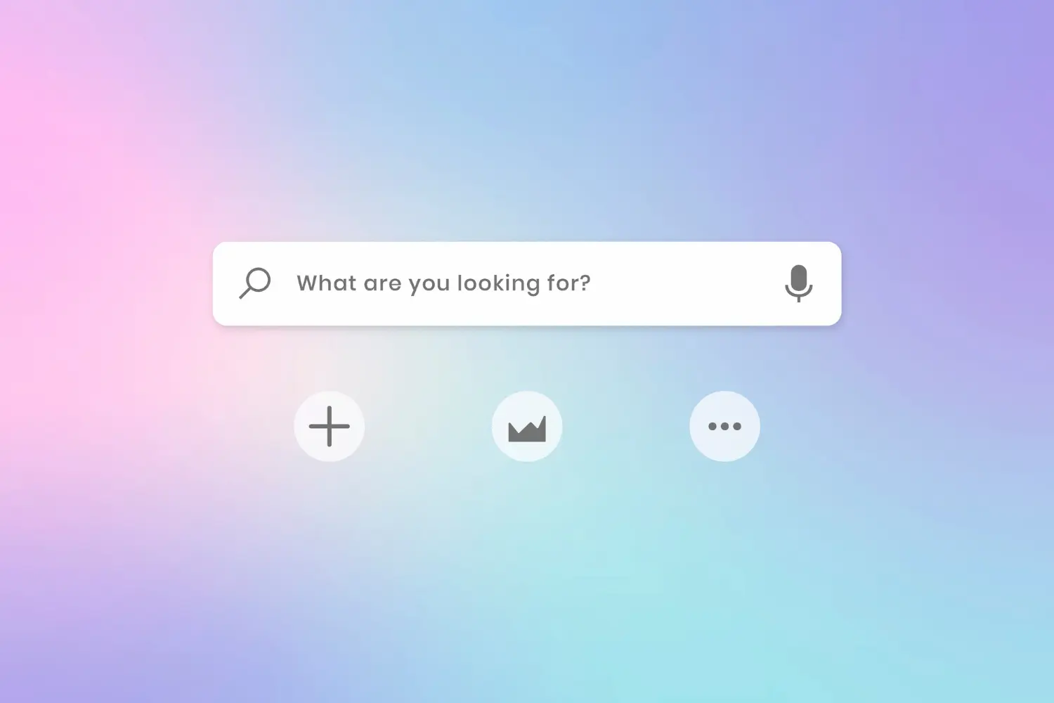 Search Bar Mockup